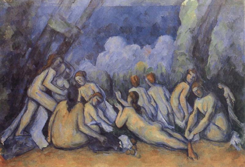 Paul Cezanne The Bathers